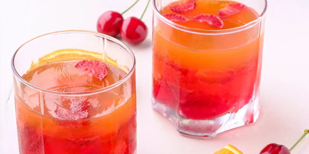 Cocktail pamplemousse et cerise 🍒